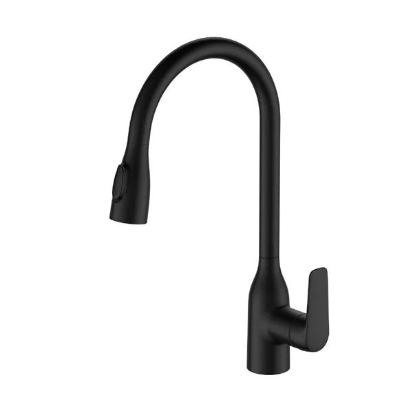 Mitigeur Motion Pull-Out Duo Noir Mat : l'élégance contemporaine au coeur de votre cuisine