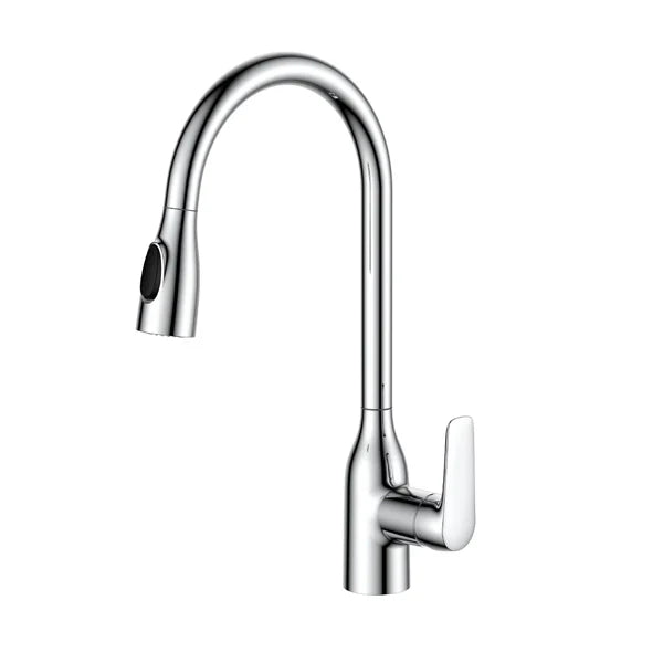 Mitigeur Motion Pull-Out Duo Chrome : la puissance et l’élégance pour une cuisine moderne