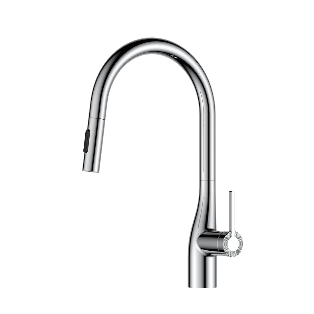 Mitigeur Motion Slim Chrome : l’élégance minimaliste pour une cuisine moderne