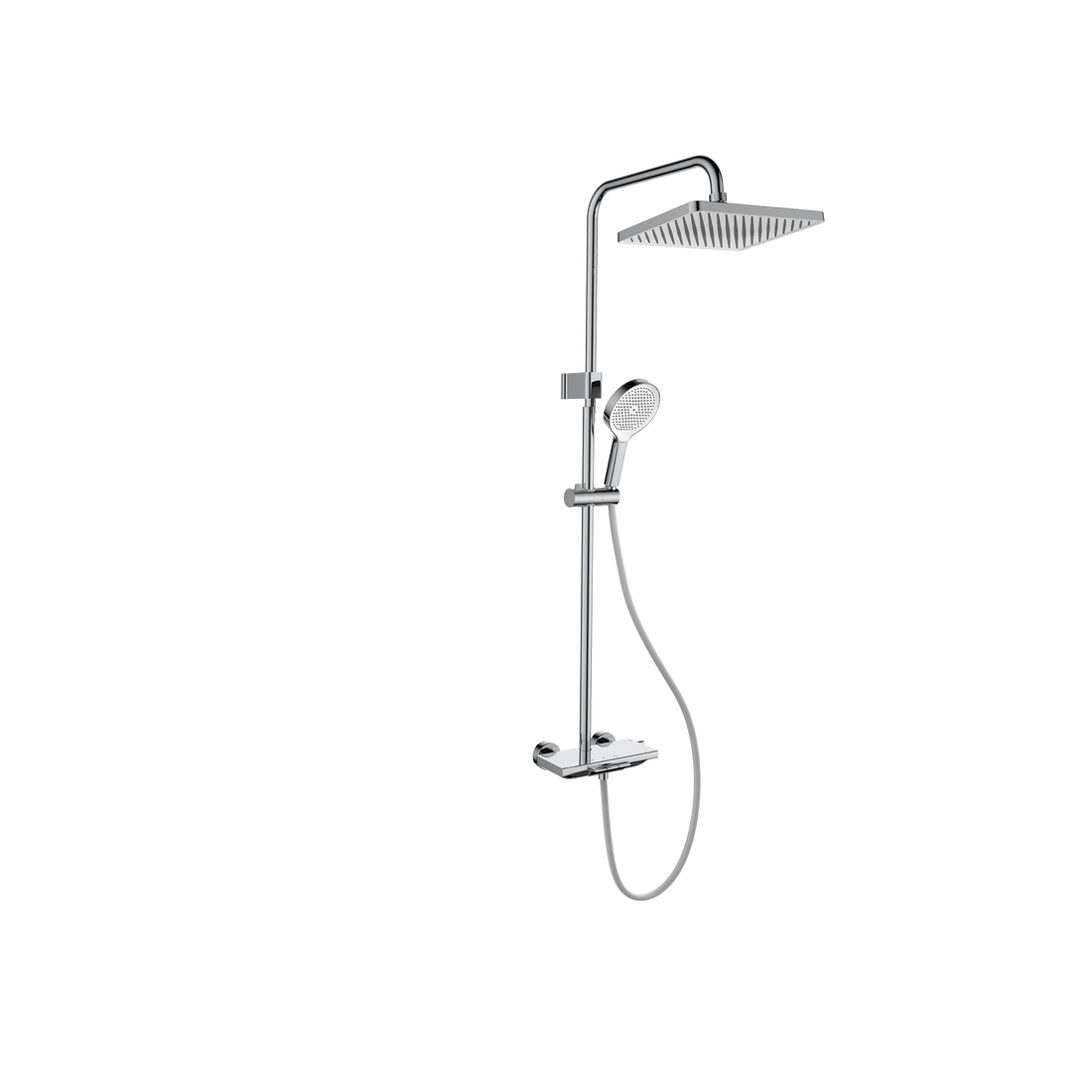 Ensemble de douche chromée : le choix intemporel pour une salle de bains élégante