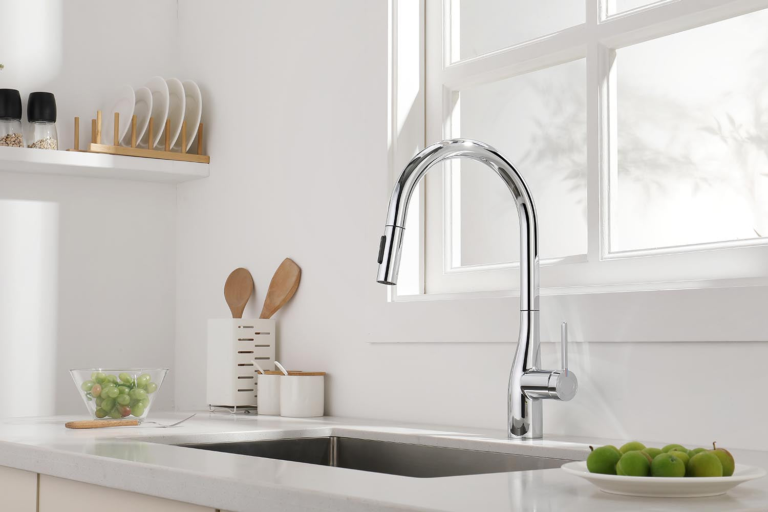 Robinet de cuisine Chromé
