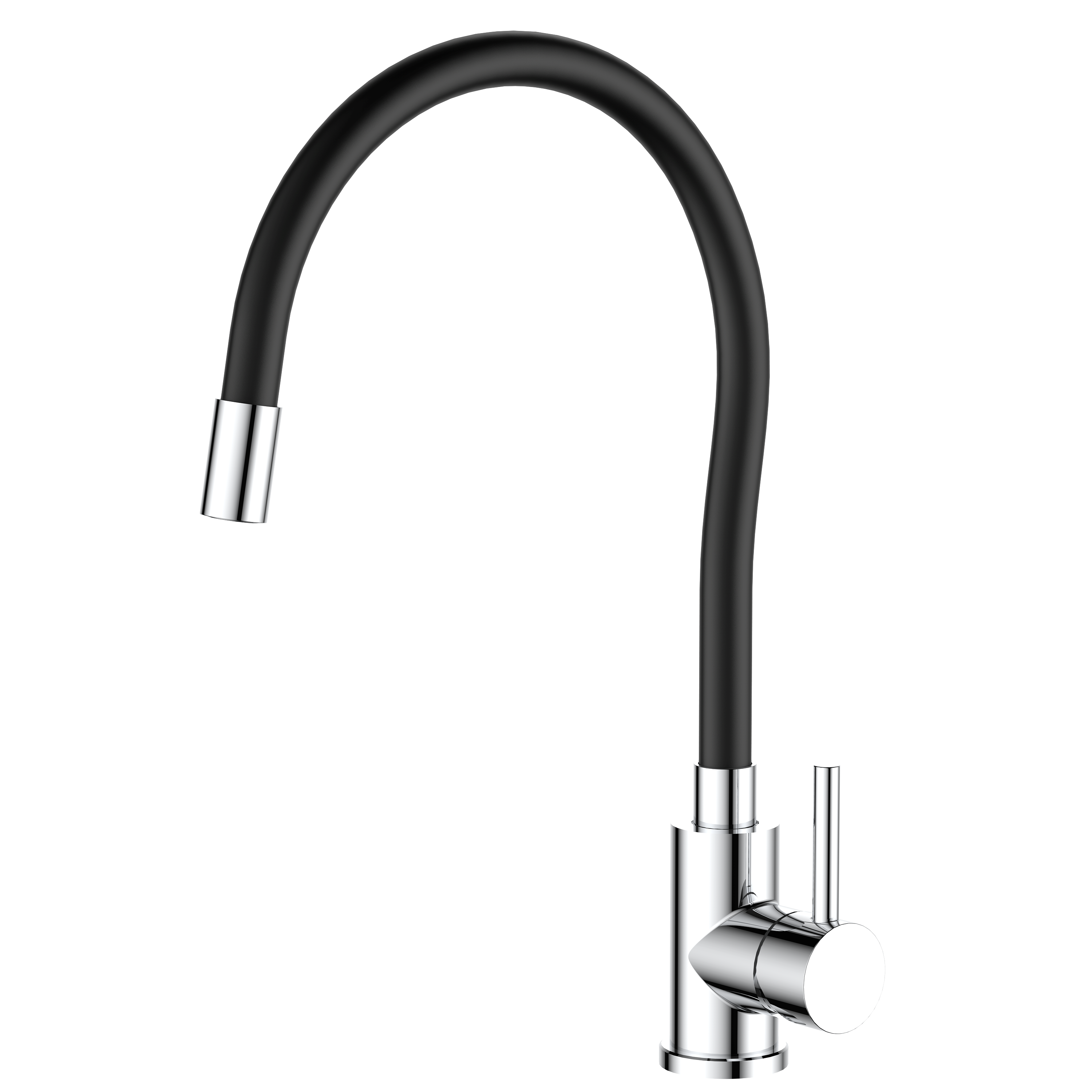 Ionian HydraJet - Mitigeur cuisine chromé et noir