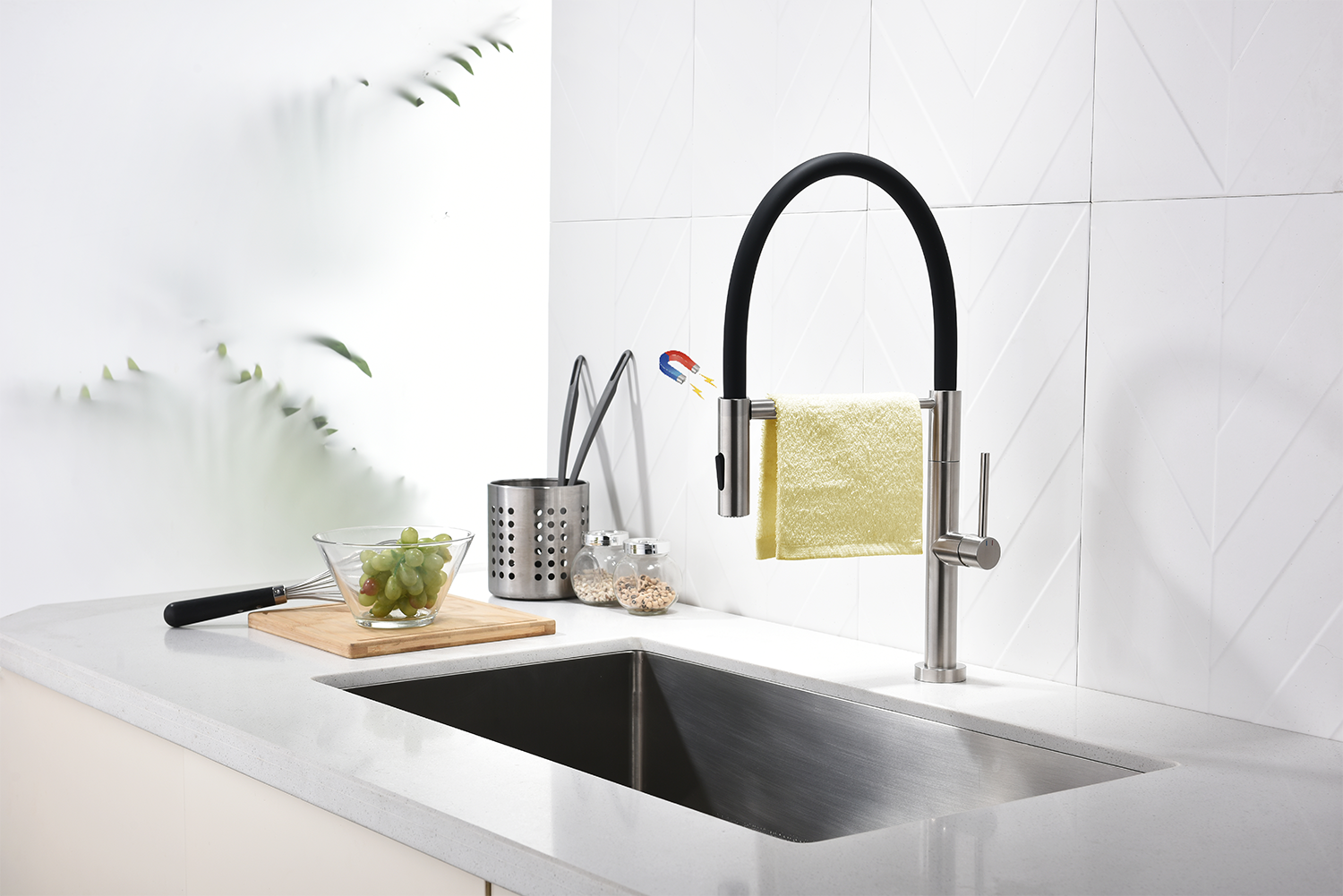 Nerina MasterFlow - Mitigeur cuisine Design