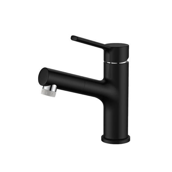 Atlantis PureFlow - Mitigeur lavabo noir