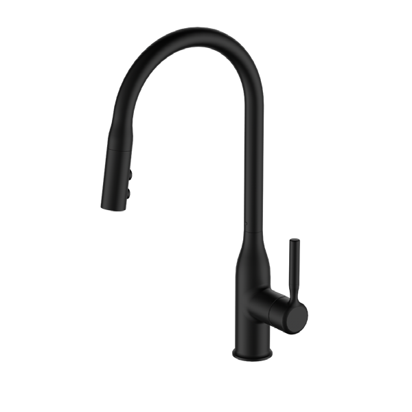 Elysia HydraJet - Mitigeur cuisine noir