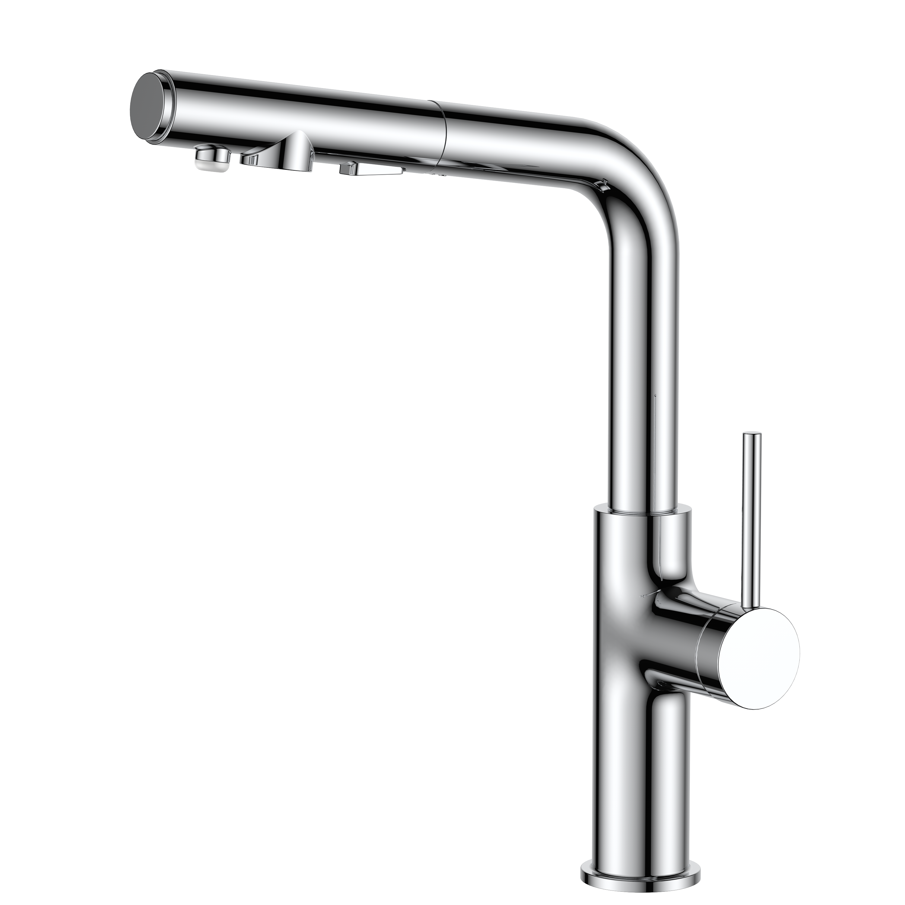 Marinia MasterFlow - Mitigeur cuisine Extractible chromé